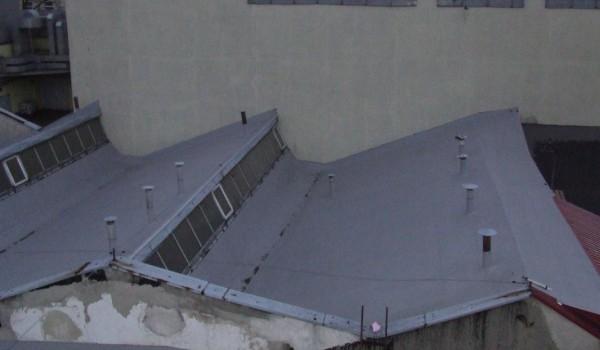 Wykończenie dachu przemysłowego 2